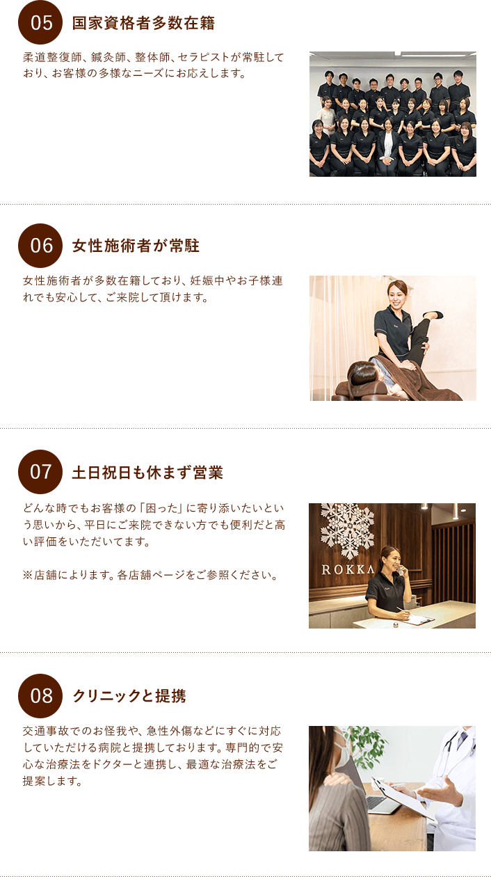 選ばれるポイント5～8