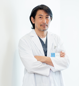 医師との写真